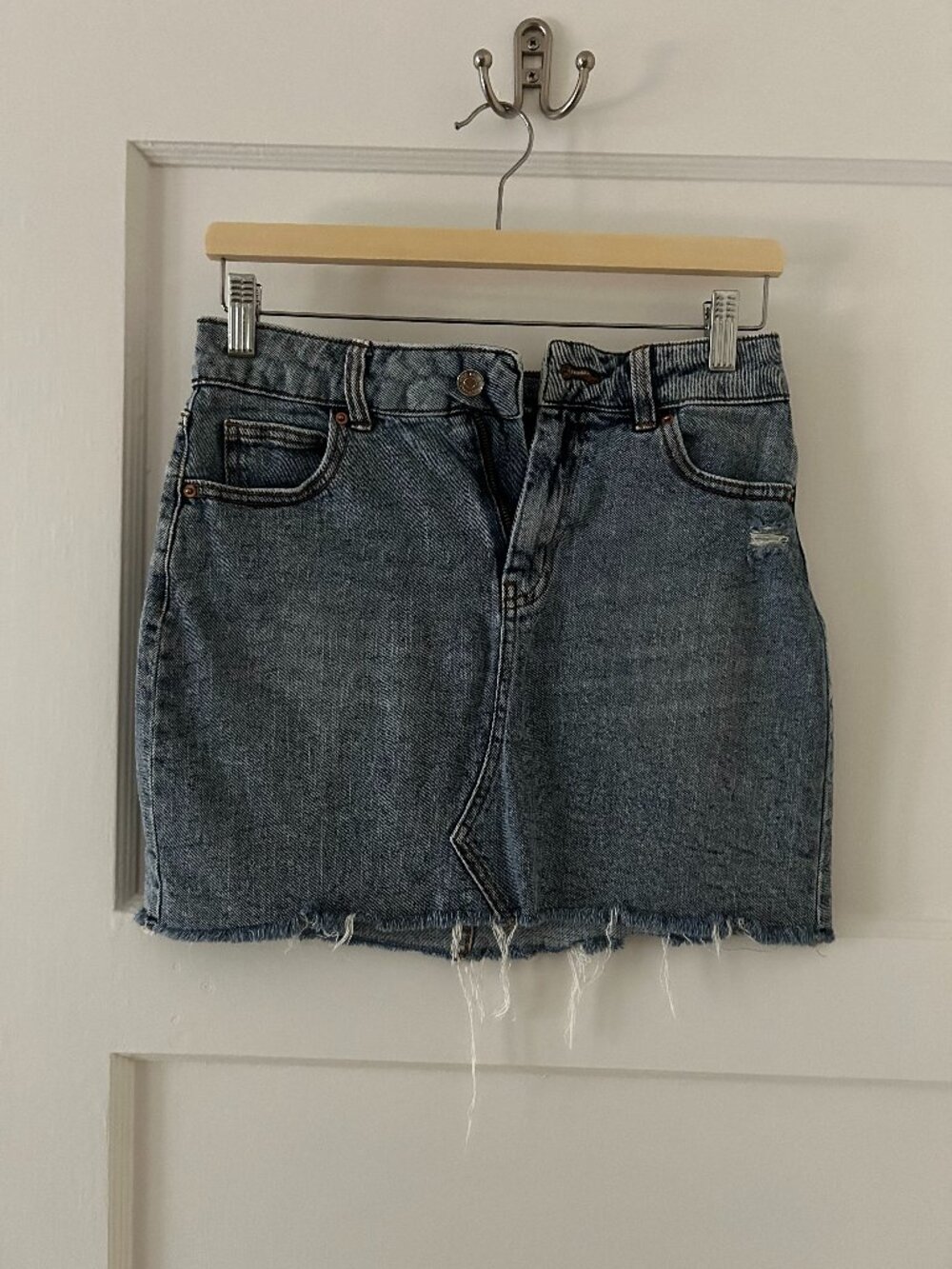 Wild Fable Denim Mini Skirt Women's Size 6